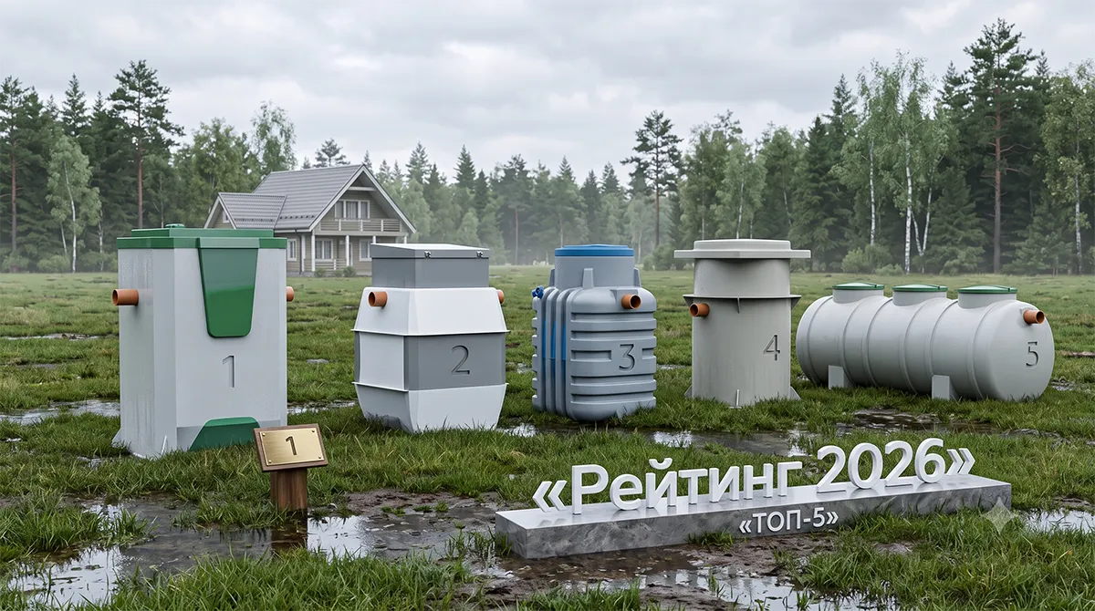 Лучшие септики для частного дома в СПб и Ленобласти: рейтинг 2026